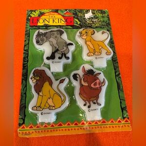 Vintage The Lion King candles